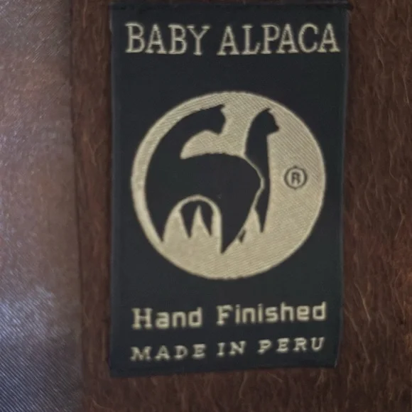 Gorgeous 100% Baby Alpaca Brown Blazer by Tony Autie - Picture 3 of 5